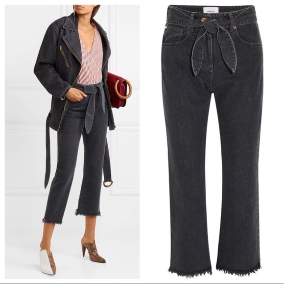 nanushka pyramid jeans